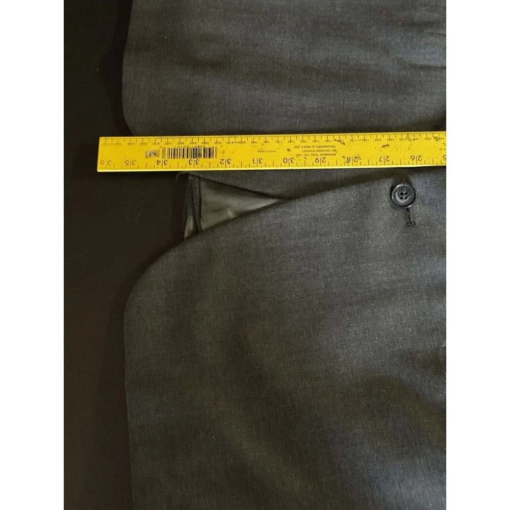 Corbin Ltd Gray‎ 2 Piece Suit Mens Blazer Pants USA Made Union Wool 42R
